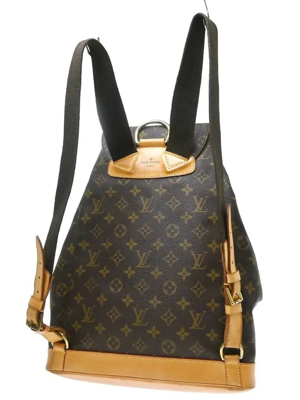 Best08 LOUIS VUITTON MONTSOURIS GM BACKPACK MONOGRAM M51135 MI0916 NQ10990